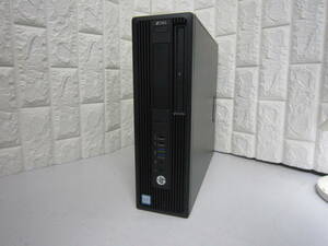 361★HP Z240 SFF WorkStation　Xeon E3-1225　V5　HDD/無　メモリ/4GB 　BIOS確認