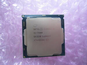 417★CPU Intel Core i5 7400 SR32W 3.00GHz 動作品