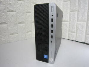 454★HP ProDesk 600 G3 SFF Celeron G3930 HDD/無 メモリ/4GB　BIOS確認