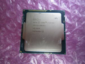 509★CPU Intel Core i7 -4790K 4.00GHz SR219 動作品