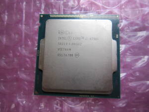 537★CPU Intel Core i7 -4790K 4.00GHz SR219 動作品