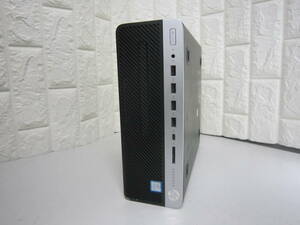 550★HP ProDesk 600 G5 SFF Core i3 9100 HDD/無 メモリ/4GB　BIOS確認