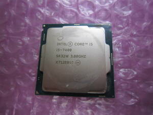 559★CPU Intel Core i5 7400 SR32W 3.00GHz 動作品