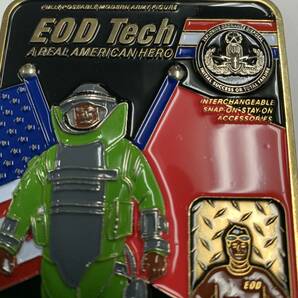 爆発物処理班 米軍 Explosive Ordnance Disposal (EOD) Technicians ミリタリーチャレンジコイン限定品 コレクターズ 新品 空軍限定品の画像10