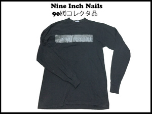 90s ナインインチネイルズ・VTG DEADSTOCK Nine Inch Nails ・ナインインチネイルズ 　ロングスリーブ Tシャツ L /