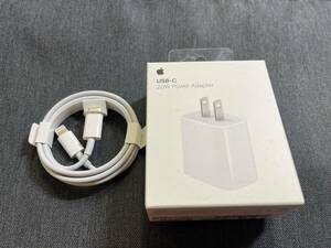 USB-C ACアダプター A2305・USB-C - Lightningケーブル　Apple純正品　アップル正規品