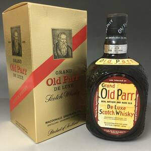 mt7/25 【古酒未開栓】古酒 Grand Old Parr Deluxe 760ml 43% グランドオールドパー デラックス ウィスキー 特級 スコッチ■