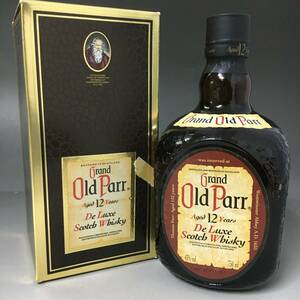 mt7/35 【古酒未開栓】古酒 Grand Old Parr Deluxe 12year 750ml 43% グランドオールドパー デラックス ウィスキー 特級 スコッチ②○