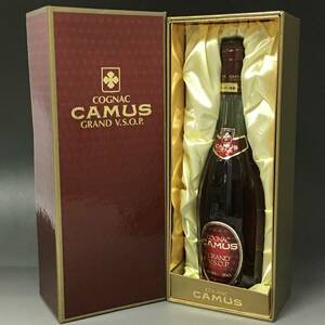 mt7/15 【古酒未開栓】CAMUS カミュ GRAND VSOP グランドVSOP ブランデー お酒 COGNAC コニャック アルコール アルコール40％ 