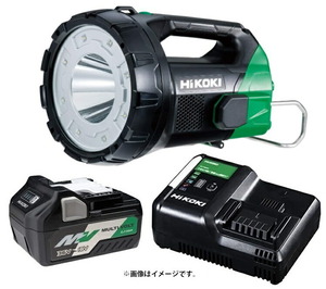 HiKOKI コードレスサーチライト UB18DA(XP) バッテリBSL36A18+充電器UC18YDL2付 14.4V/18V対応 日立 ハイコーキ オリジナルセット品