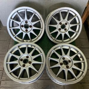 HARTGEホイール 16インチ 16×7J OFF;+25 PCD;100-4H ハブ径;約55mm 傷あり、ガリ傷あり、サビあり 4本 