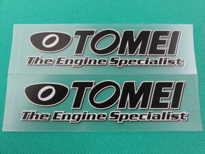 【送料無料】正規品【TOMEI The Engine Specialist 】ステッカー 2枚 東名パワード AE86 S15 S14 S13 JZX90 JZX100 BNR32
