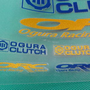 【送料無料】正規品【ORC Ogura Racing Clutch】ステッカー 小倉クラッチ オグラ オーアールシー AE86 S15 S14 S13 JZX90 JZX100 BNR32 JDMの画像8