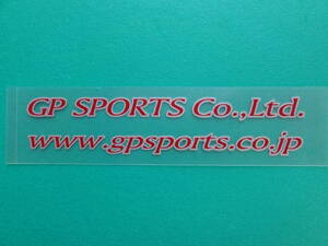 【送料無料】正規品【GP SPORTS Co.,Ltd www.gpsports.co.jp】ステッカー ジーピースポーツ 旧ロゴ AE86 S15 S14 S13 JZX90 JZX100 BNR32