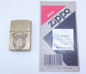 ◆2992 ZIPPO(ジッポ)オイルライター バイオハザード 真鍮製 おまけ付 [管]02286