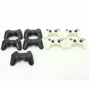 1円【ジャンク】SONY ソニー/DUALSHOCK3 まとめセット 9個セット ブラック ホワイト PLAYSTATION/CECHZC2J/88