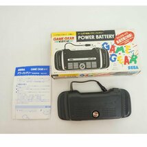 1円【一般中古】SEGA セガ/GAME GEAR ゲームギア本体、付属品多数セット/HGG-3210 YELLOW/09_画像4