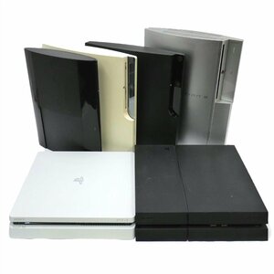 【ジャンク6台セット】PlayStation4 CUH-2100A/CUH-1200B PS3 CECH-4200B/CECH-3000A/CECH-2500A/CECHL00 PS4 ゲーム機【69】