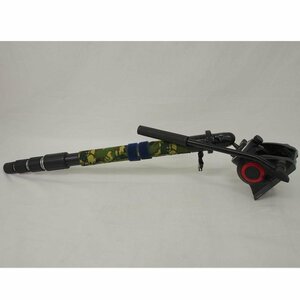 1円【一般中古】SLIK/Manfrotto スリック／マンフロット/カメラ一脚/自由雲台付き/SBH-120/MVH500AH/78