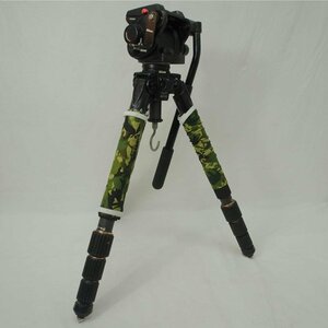 1円【一般中古】Velbon/Manfrotto ベルボン／マンフロット/三脚/ビデオ雲台付き/GEO N740/503HDV/78