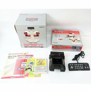 1円 Nintendo/ファミコン用周辺機器4点セット ロボット ジャイロセット 通信アダプタ他/HVC-021/HVC-GYS/HVC-050他/65