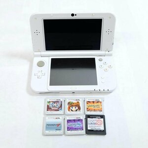 1円【ジャンク】Nintendo 任天堂/new3DSLL ソフト6点セット/スーパーマリオ パズドラ ポケットモンスター 等/71