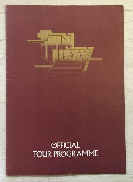 THIN LIZZY　TOUR PROGRAMME 1975