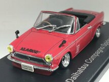 訳あり 1/43 ノレブ Daihatsu Compagno Spider (1967）改 アルミ 深リム ローダウン 改造 コンパーノ チンスポ デカール カスタム 国産名車_画像5