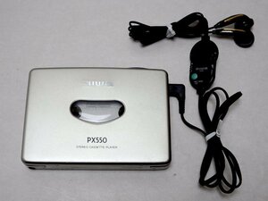 再生可 aiwa アイワ HS-PX550 ポータブルカセットプレーヤー カセットボーイ