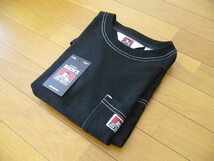 BEN DAVIS ベンデイビス ロンT BASIC POCKET L/S TEE サイズM 黒/ブラック ロングT 長袖Tシャツ ★★_画像1