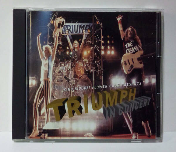 [1996年発売/日本盤] トライアンフ / キング・ビスケット・ライヴ ● TRIUMPH / King Biscuit Flower Hour Presents in Concert