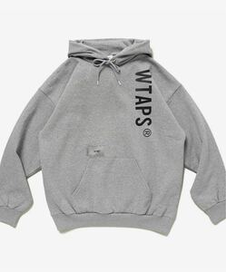 新品 Lサイズ グレー WTAPS HOODY SIGN ダブルタップス パーカー スウェット