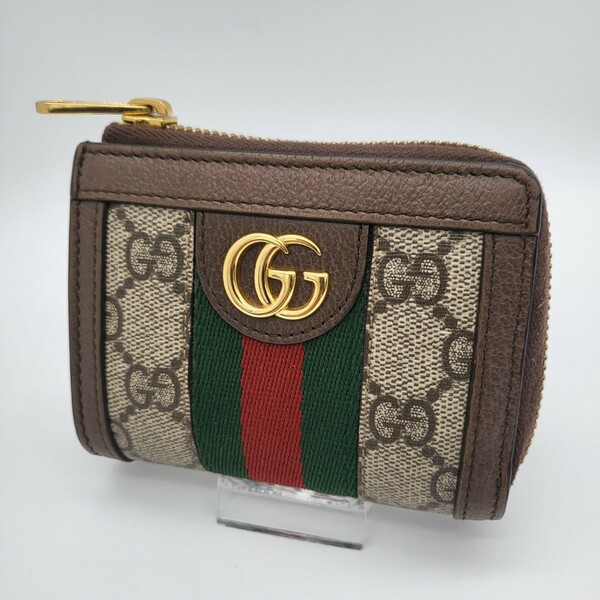 GUCCI グッチ オフィディア コインケース 財布 シェリーライン GG シュプリーム レザー 