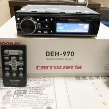 ★carrozzeria/カロッツェリア/パイオニア/CDプレーヤー/DEH-970/CD/Bluetooth/USB/ipod/TUNER/ブルートゥース/ハンズフリー/動作確認済★_画像2