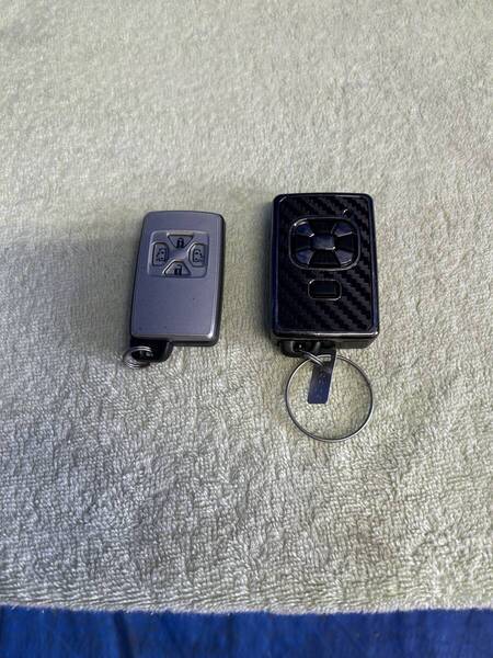 ヴェルファイア ANH20 ANH25 20系 H21年 スマートキー 鍵 2個セット 4ボタン