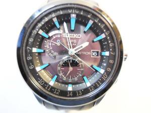 ★☆SEIKO 稼働 セイコー アストロン ASTRON GPS ソーラー SAST009/7X52-0AB0 メンズ 腕時計 ブラック文字盤☆★