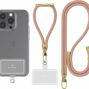 スマホストラップ スマホショルダー スマホハンドストラップ 2本入り スマホストラップ 首掛け ワイヤレス充電 携帯ストラップ