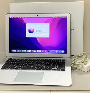 ★やや美品 MacBookAir 13インチ Early 2015 Core i5 1.6GHz/8GB/128GB 最大容量100% MMGF2J/A シルバー GR0024