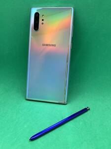 ★激安 Galaxy Note 10+ 512GB デゥアルシム SIMフリー 最大容量良好 格安SIM可 SM-N9750 Aura Glow WD0872 A-1