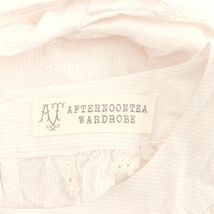 【訳アリ】 AfternoonTea WARDROBE アフタヌーンティーワードローブ トップス ブラウス シャツ 半袖 レディース ピンク M 901-2701_画像4