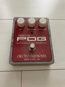 【送料込】electro-harmonix Micro POG【現状品】