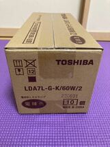 ①TOSHIBA 電球色 LDA7L-G-K/60W/2 電球形LEDランプ_画像4