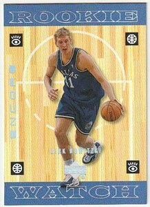 1998-99 UPPER DECK UD ENCORE Dirk Nowitzki ROOKIE WATCH RC