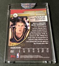 2001-02 TOPPS PRISTINE Troy Murphy RC REFRACTOR ENCASED #/750_画像2