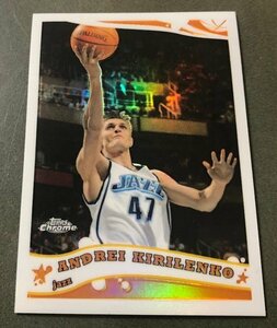 2005-06 TOPPS CHROME Andrei Kirilenko REFRACTOR #/999 UTAH JAZZ