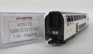 ホビートレイン H25122 スイス連邦鉄道 SBB IC2020 AD形 1等荷物合造客車【ジャンク】chn022124
