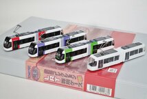 TOMYTEC 鉄道コレクション 富山ライトレール動力化3台+無塗装 計4台【C】qjc012408_画像1