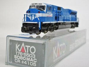 KATO 176-5503 SD80MAC CONRAIL QUALITY #4105【ジャンク】qjn012608