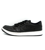 ナイキ NIKE ■ 【 AIR JORDAN 1 LOW Golf Black Crocodile Skin DD9315 003 】 エア ジョーダン 1 ロー ゴルフ スニーカー f20894_画像1