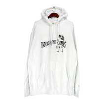 オフホワイト × アンダーカバー ■ 19AW 【 Skelton Reverse Hoodie 】 スケルトン リバーシブル フーディ パーカー 30518_画像1